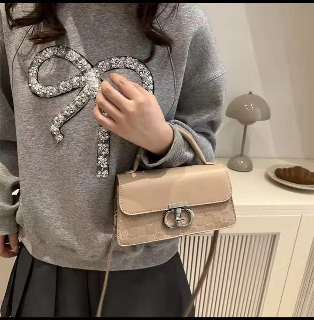 Stylish PU Leather Ladies Handbag for Everyday Use | Shop Now