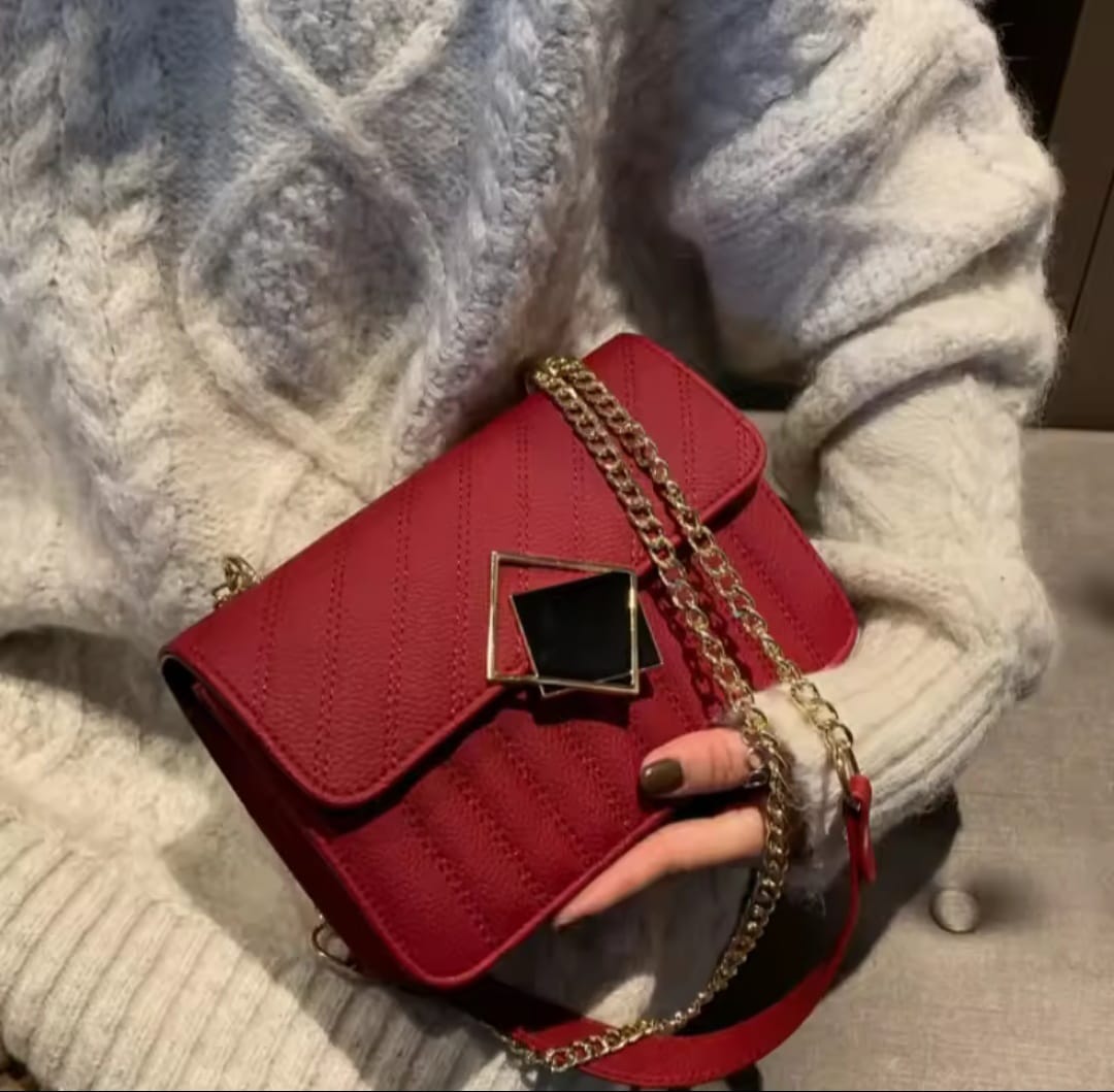 Stylish PU Leather Ladies Handbag for Everyday Use | Buy Now
