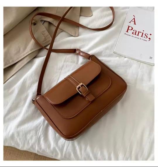 Premium PU Leather Women's Crossbody Messenger Bag