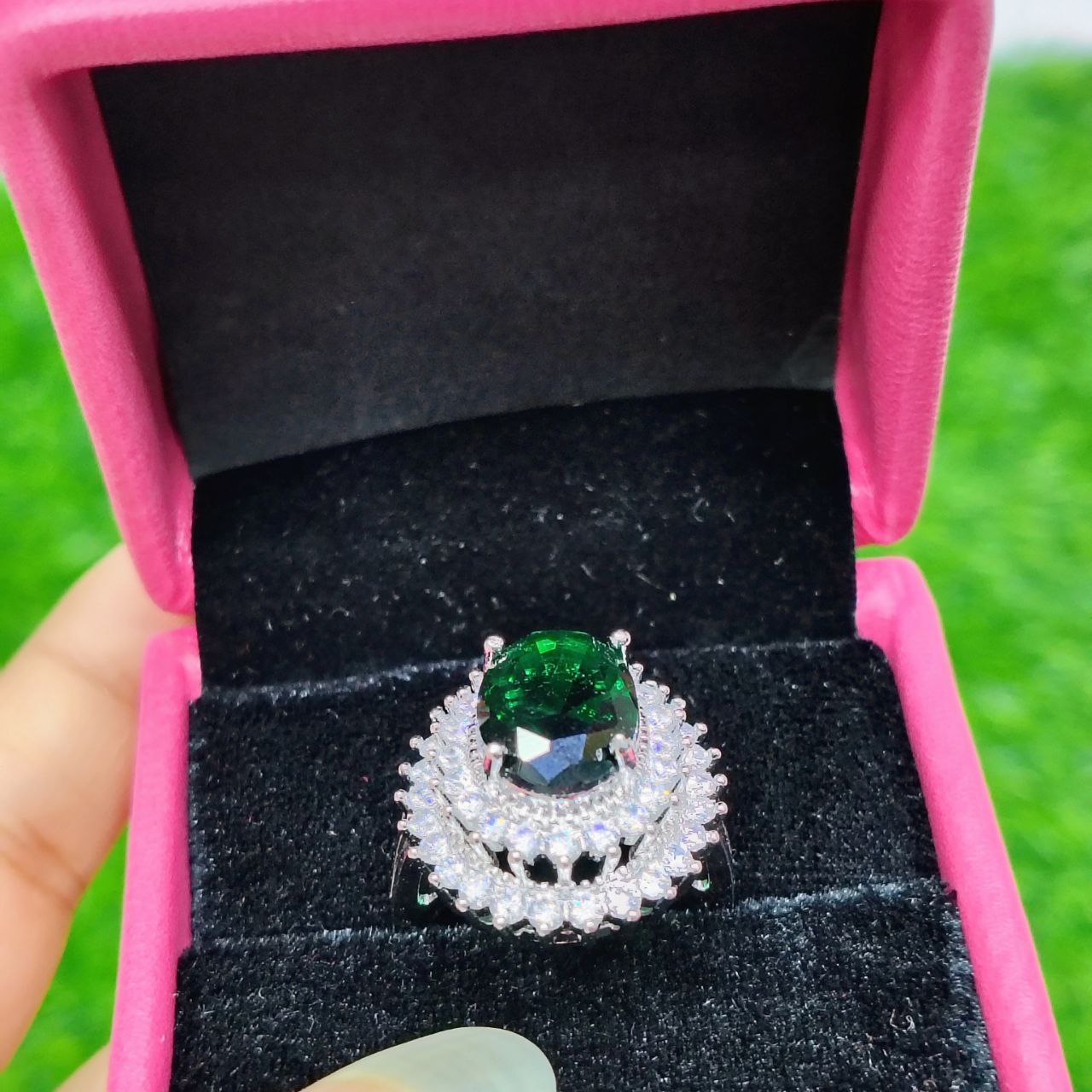 Emerald Royal Crown Ring | Shop Now
