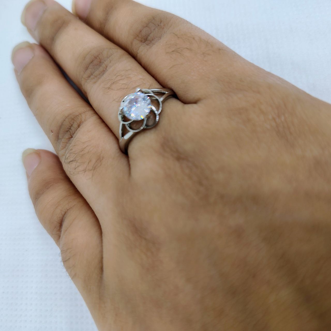 Infinity Noir Stone Ring | Shop Now