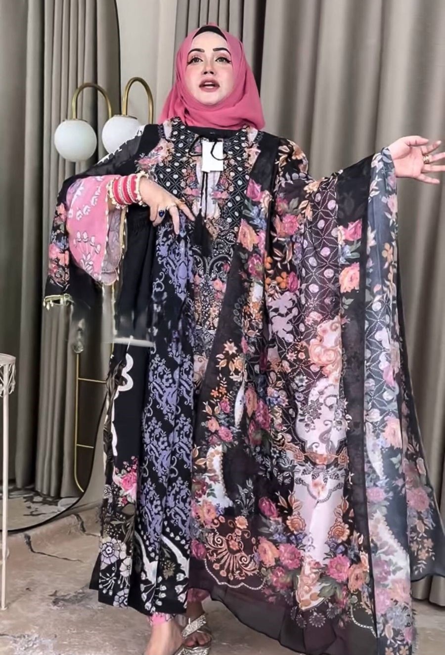 Digital Print Three Piece