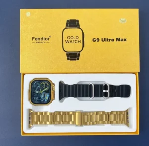 G9 Ultra Max Smartwatch – Premium 24K Gold Edition | Shop Now BD Online