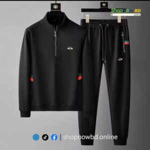 Cotton Tshirt & Trouser Set – Black Edition - Shop Now BD
