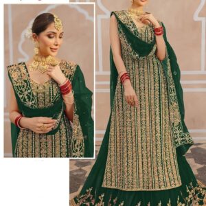 Georgette Party Dress Semi Stitched Indian Weightless Organza Dupatta Shop Now Bd Online