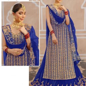 Georgette Party Dress Semi Stitched Indian Weightless Organza Dupatta Shop Now Bd Online