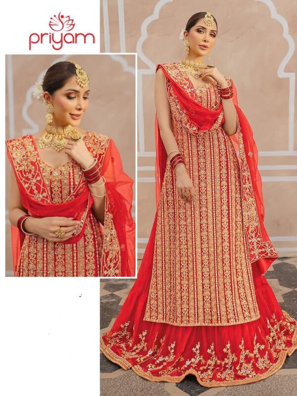 Georgette Party Dress Semi Stitched Indian Weightless Organza Dupatta Shop Now Bd Online