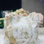 Butterfly Print PU Leather Ladies Tote Bag - Shop Now BD Online
