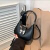 Elegant bowknot crossbody bag for women with chain shoulder strap