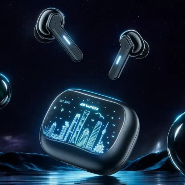 Awei T53 ANC TWS Wireless Earbuds RGB Breathing Light Shop Now BD Online