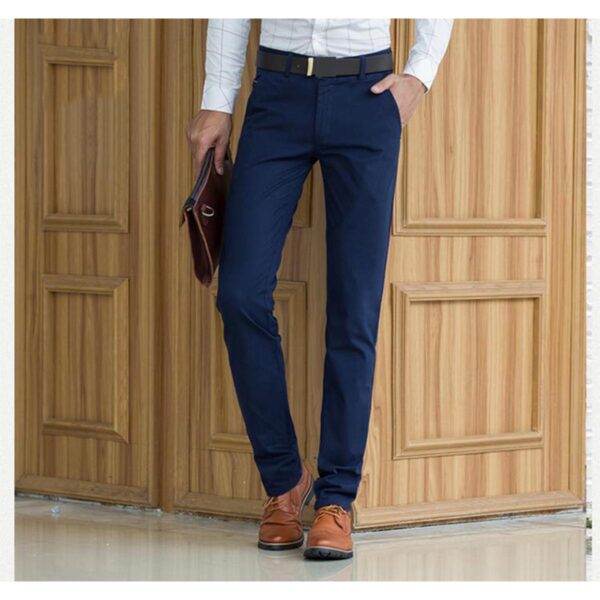 Men's Gabardine Pant (Navy Color Color)