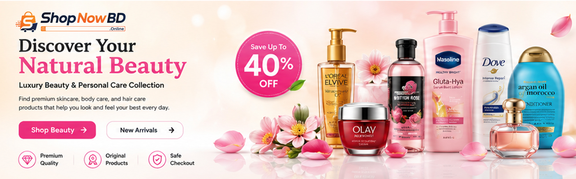 Premium quality authentic skin and health care essentials available at Shop Now BD Online e-commerce store