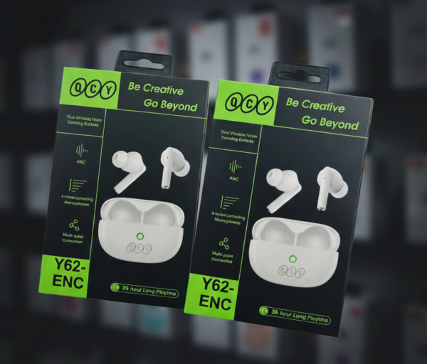 Y-62 ENC Wireless Earbuds Type-C Charging Shop Now BD Online