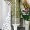 Cotton Readymade Three Piece Aarong Cotton Suit with Lace Work and Pure Cotton Dupatta