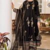 Afsan Set Three Piece Ac Cotton Suit with Afsan Print Organza Dupatta