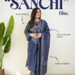 Cunri Print Three Piece Soft Cotton Suit with Glass Work and Printed Dupatta