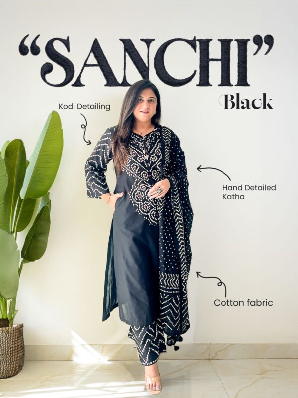 Cunri Print Three Piece Soft Cotton Suit with Glass Work and Printed Dupatta