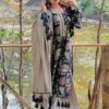 Digital Print Three Piece Micro Stitch Suit with Lace Work and Georgette Dupatta
