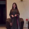 Digital Print Three Piece Micro Stitch Suit with Lace Work and Georgette Dupatta
