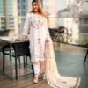 Digital Printed 3 Pieces China Microstitch Suit with Ari and Dollar Work and Georgette Dupatta