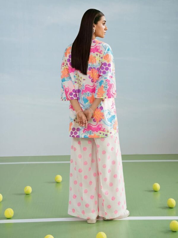 New Arrival Co-Ord Set Cotton Digital Printed Suit with Tassel Work