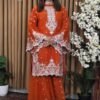 New Viral Premium Gararah Indian Georgette Suit with Heavy Embroidery and Repeat Work