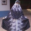 elegant palazzo long khimar set, palazzo khimar set, long khimar with palazzo, linen khimar set, abaya khimar set, islamic clothing women bd, shop now bd