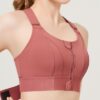 Front Zipper Sports Bra