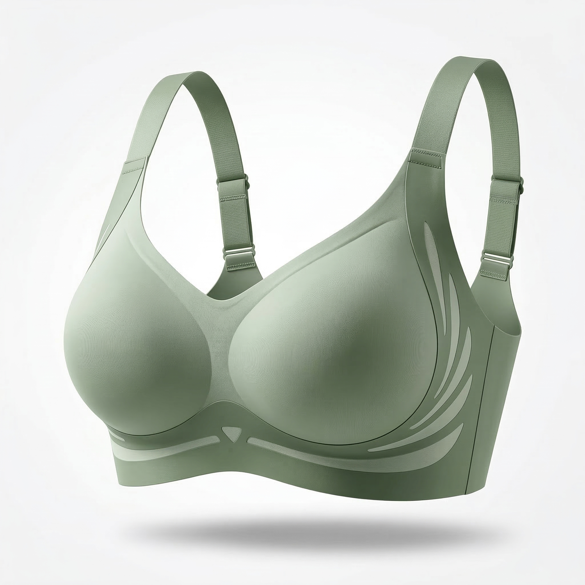 Imported Premium Soft Stretch Comfortable Push-Up Sports Bra