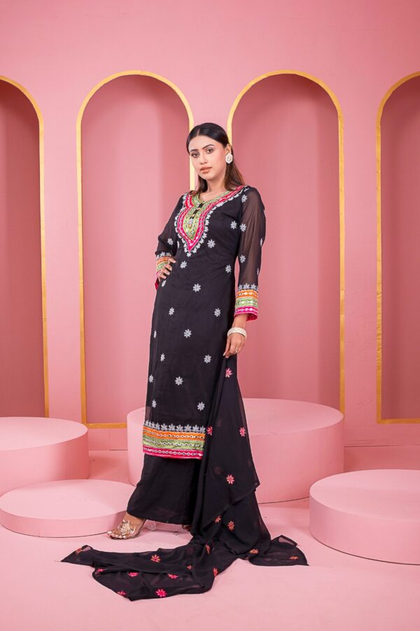 Readymade Georgette Dollar Embroidery Work Three Piece Indian Weightless Georgette Shop Now Bd Online