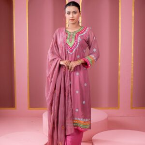 Readymade Georgette Dollar Embroidery Work Three Piece Indian Weightless Georgette Shop Now Bd Online