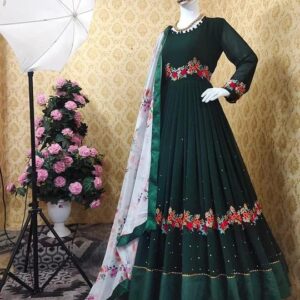 Readymade Georgette Embroidery Party Dress Indian Weightless Georgette Butterfly Salwar Shop Now Bd Online