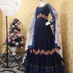Readymade Georgette Embroidery Party Dress Indian Weightless Georgette Butterfly Salwar Shop Now Bd Online