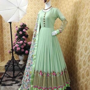 Readymade Georgette Embroidery Party Dress Indian Weightless Georgette Butterfly Salwar Shop Now Bd Online