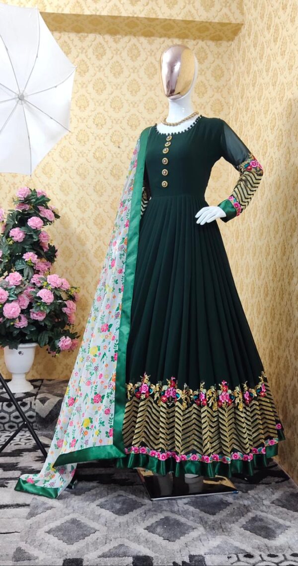 Readymade Georgette Embroidery Party Dress Indian Weightless Georgette Butterfly Salwar Shop Now Bd Online