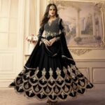 Readymade Georgette Embroidery Party Dress SKU 11087 Indian Weightless Georgette Shop Now Bd Online