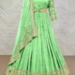 Semi Stitched Georgette Embroidery Long Floor Touch Anarkali Party Dress Shop Now Bd Online