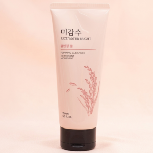 The Face Shop Rice Water Bright Facial Foaming Cleanser 150ml Korean Brightening Face Wash Shop Now Bd Online